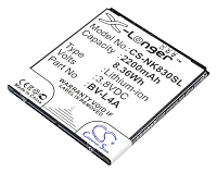 Аккумулятор для Microsoft Lumia 540 (Аккумулятор CameronSino CS-NK830SL для Microsoft Lumia 540, 830)