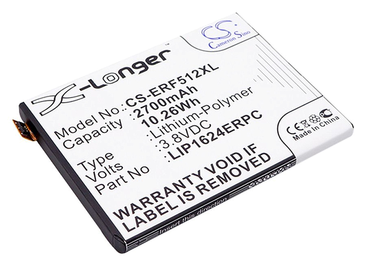 Аккумулятор CameronSino CS-ERF512XL для Sony Xperia X