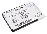 Аккумуляторная батарея для LG Magna (H502) (Аккумулятор CameronSino CS-LKF260XL для LG F260, F260s Optimus LTE 3, D724 G3 S, L90 D405)