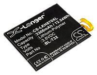 Аккумулятор для LG V30 (Аккумулятор CameronSino CS-LKH870XL для LG G6,  V30,  VC30+)