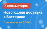 Новогодняя доставка в Баттерике!