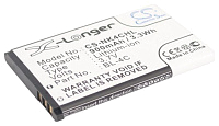Аккумулятор для teXet TM-B Series (Аккумулятор CameronSino CS-NK4CHL для Nokia 2650, 2651, 2652, 3108, 5100, 6088, 6100, 6101, 6102i, 6103, 6125, 6126, 6131, 6133, 6136, 6170)