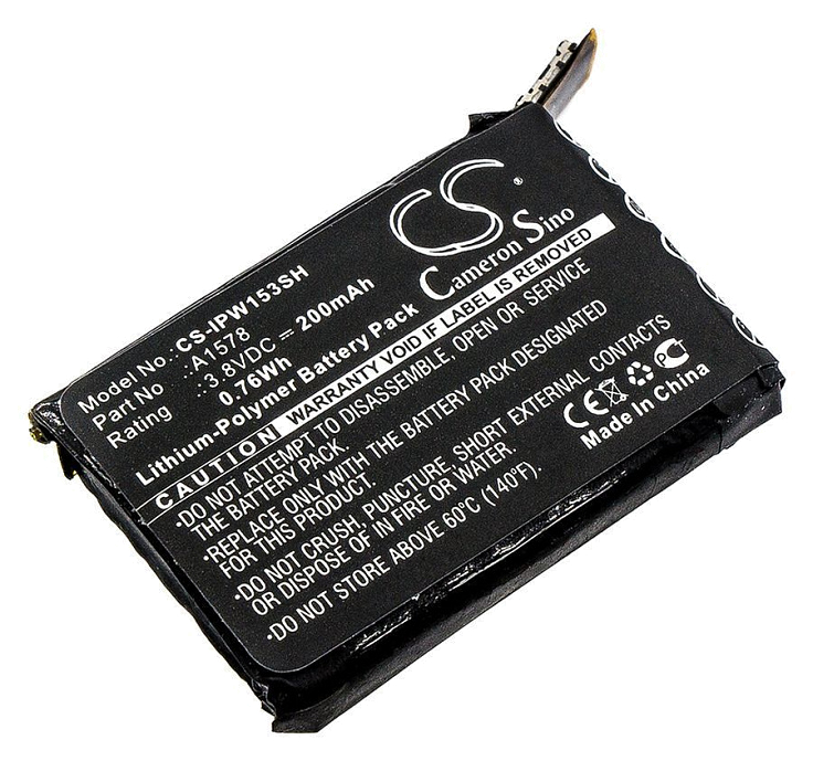 Аккумулятор Cameron Sino CS-IPW153SH (Apple Watch 38 mm (A1578))