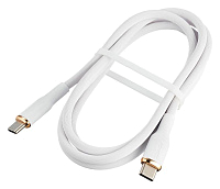 Кабель Romoss CB3224, Type-C - Type-C, 1.2м, 100ВТ, 5A, Синий (для iphone 15 быстрая зарядка)