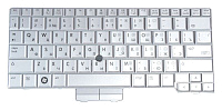 Клавиатура для HP EliteBook 2710P, 2730P, RU, PointStick, Silver