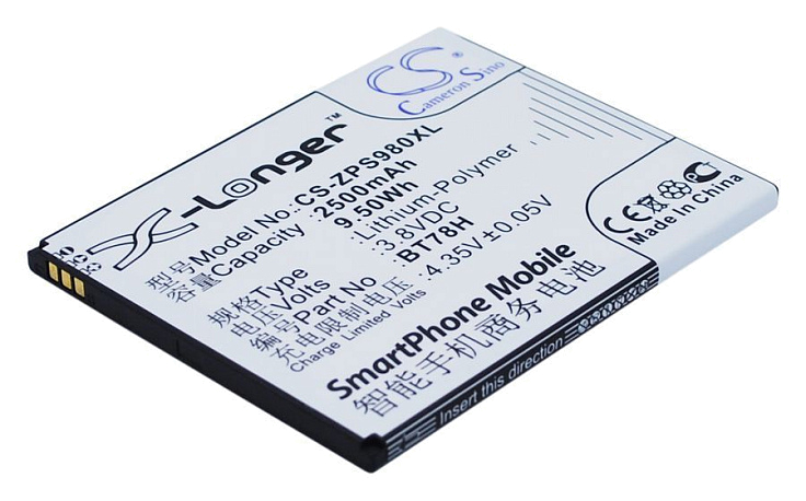 Аккумулятор CameronSino CS-ZPS980XL для Zopo C2, ZP980