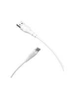 Кабель BOROFONE BX18 TYPE-C 3М, 1.6A, белый