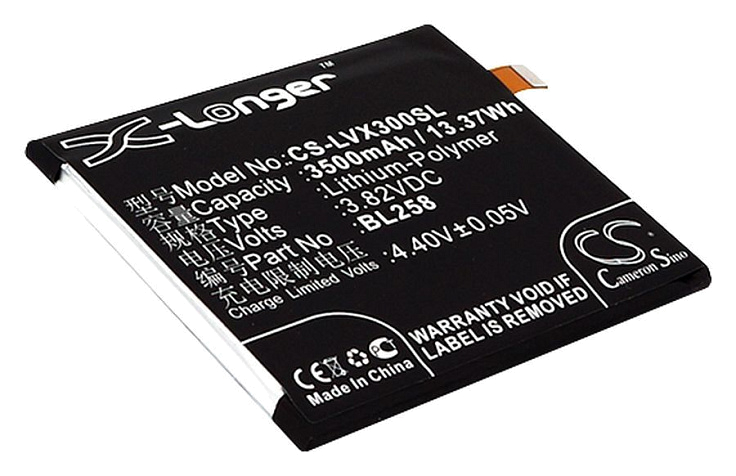 Аккумулятор CameronSino CS-LVX300SL для Lenovo Vibe X3