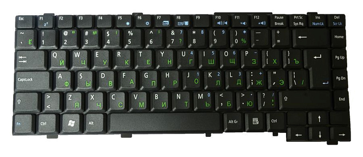 Клавиатура для Asus L4R, L4 RU, Black