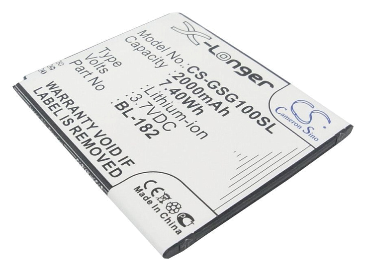 Аккумулятор CameronSino CS-GSG100SL для GSmart Sierra S1
