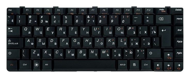 Клавиатура для Lenovo IdeaPad U350