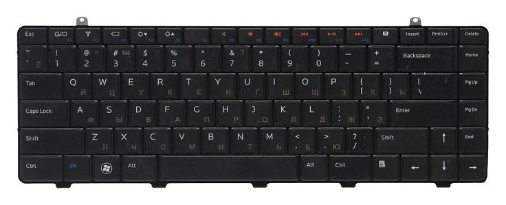 Клавиатура для Dell Inspiron 1464 RU, Black