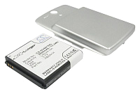 Аккумуляторная батарея для Huawei (Аккумулятор CameronSino CS-HU8815XL для Huawei Ascend G300, серебристая крышка)