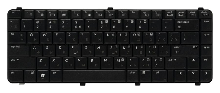 Клавиатура для HP Compaq Presario CQ30, CQ35 RU, Black
