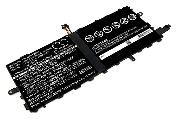 Аккумулятор CameronSino CS-LVX120SL для Lenovo Thinkpad X1 Tablet (00HW045)