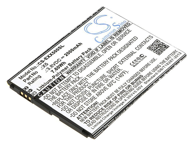 Аккумулятор CameronSino CS-EXX500SL для Explay Five, X5