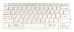 Клавиатура для Sony VPC-SD, VPC-SB Series RU, Silver