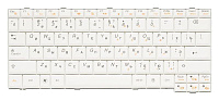 Клавиатура для Lenovo IdeaPad S12 RU, White
