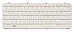 Клавиатура для HP Pavilion DV5-1000 RU, White (pearl)