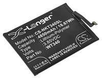 Батарея для Nokia (Аккумуляторная батарея CS-NKT340SL для Nokia CN110, G10, G20, TA-1338)
